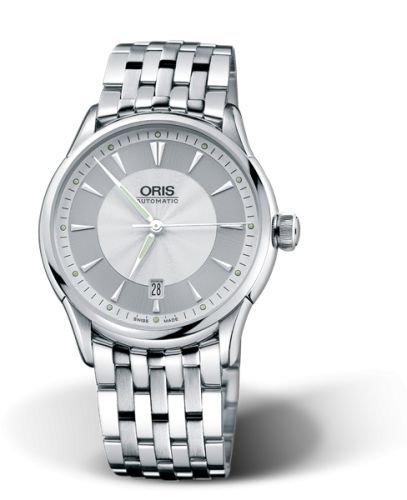 Oris Artelier Date 40 Stainless Steel / Silver / Bracelet 01 733 7591 4051-07 8 21 73