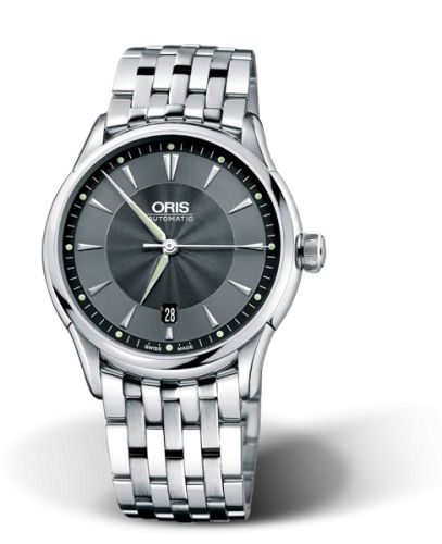 Oris Artelier Date 40 Stainless Steel / Black / Bracelet 01 733 7591 4054-07 8 21 73