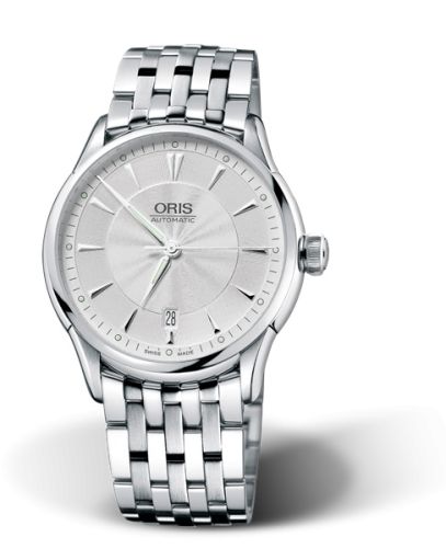 Oris Artelier Date 40 Stainless Steel / Silver / Bracelet 01 733 7591 4091-07 8 21 73