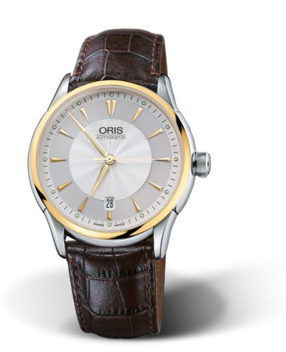 Oris Artelier Date 40 Stainless Steel - Yellow Gold / Silver 01 733 7591 4351-07 5 21 70FC