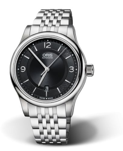 Oris Classic Date 42 Stainless Steel / Black / Bracelet 01 733 7594 4034-07 8 20 10