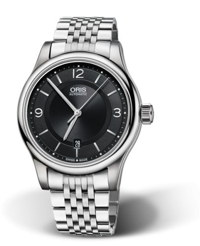 Oris Classic Date 42 Stainless Steel / Black / Bracelet 01 733 7594 4034-07 8 20 61