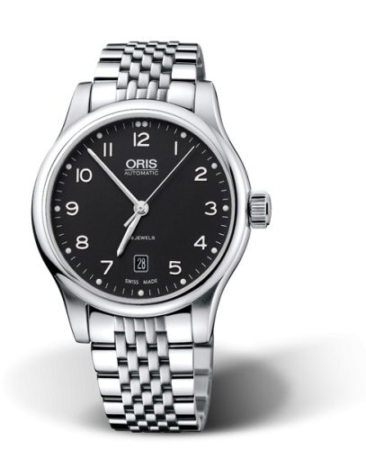 Oris Classic Date 42 Stainless Steel / Black / Bracelet 01 733 7594 4094-07 8 20 61