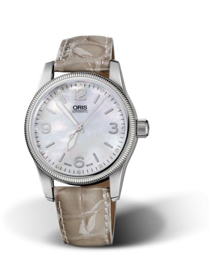 Oris Big Crown Diamonds 38 Stainless Steel / MOP 01 733 7649 4066-07 5 19 61