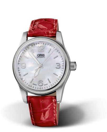 Oris Big Crown Diamonds 38 Stainless Steel / MOP 01 733 7649 4066-07 5 19 63