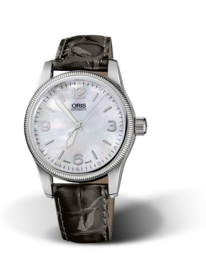 Oris Big Crown Diamonds 38 Stainless Steel / MOP 01 733 7649 4066-07 5 19 64
