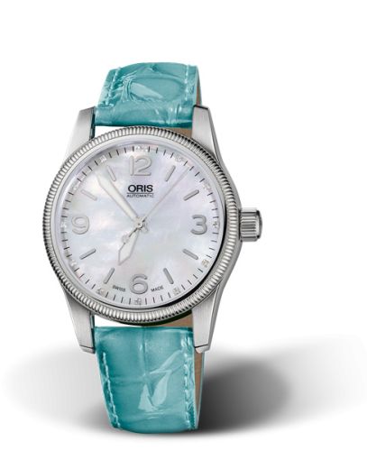 Oris Big Crown Diamonds 38 Stainless Steel / MOP 01 733 7649 4066-07 5 19 65