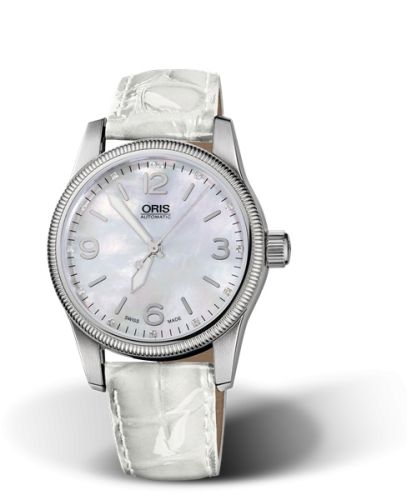 Oris Big Crown Diamonds 38 Stainless Steel / MOP 01 733 7649 4066-07 5 19 67