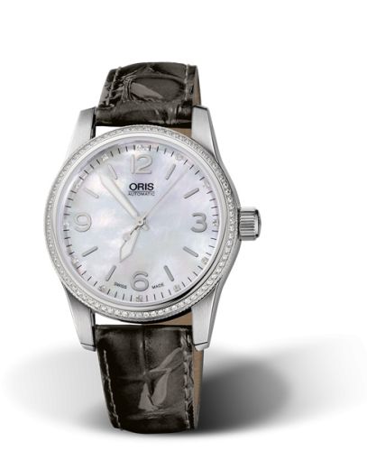 Oris Big Crown Diamonds 38 Stainless Steel - Diamond / MOP 01 733 7649 4966-07 5 19 64