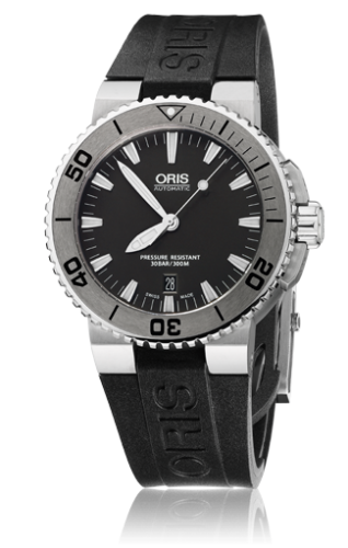 Oris Aquis Date 43 Stainless Steel / Black / Rubber 01 733 7653 4153-07 4 26 34EB