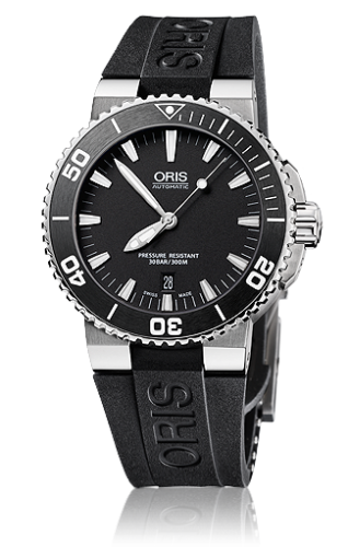 Oris Aquis Date 43 Stainless Steel / Black / Rubber 01 733 7653 4154-07 4 26 34EB