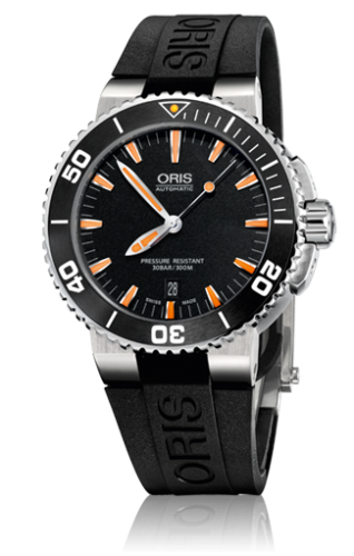 Oris Aquis Date 43 Stainless Steel / Black / Rubber 01 733 7653 4159-07 4 26 34EB