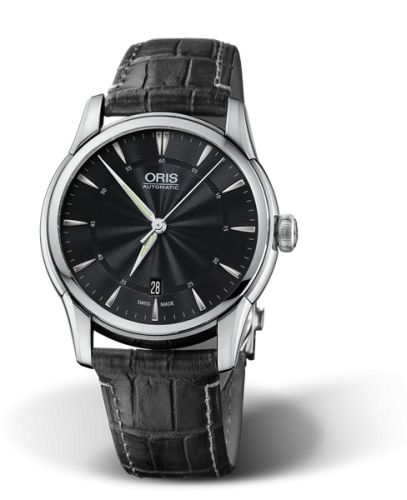 Oris Artelier Date 40 Stainless Steel / Black 01 733 7670 4054-07 1 21 74FC