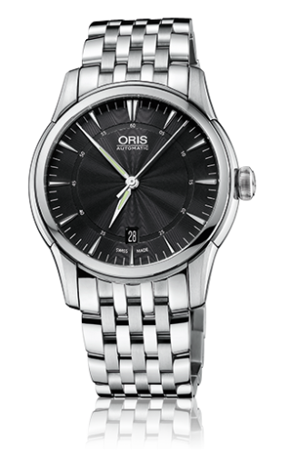 Oris Artelier Date 40 Stainless Steel / Black / Bracelet 01 733 7670 4054-07 8 21 77 x