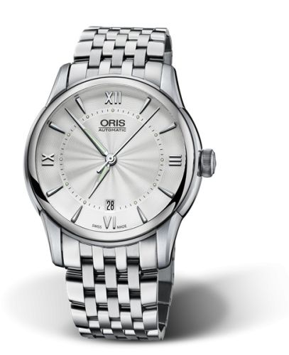 Oris Artelier Date 40.5 Stainless Steel / Silver / Bracelet 01 733 7670 4071-07 8 21 77