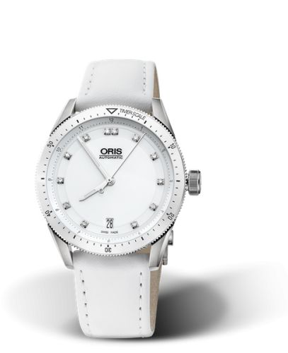 Oris Artix GT Date Stainless Steel - Ceramic / White - Diamond 01 733 7671 4196-07 5 18 40FC