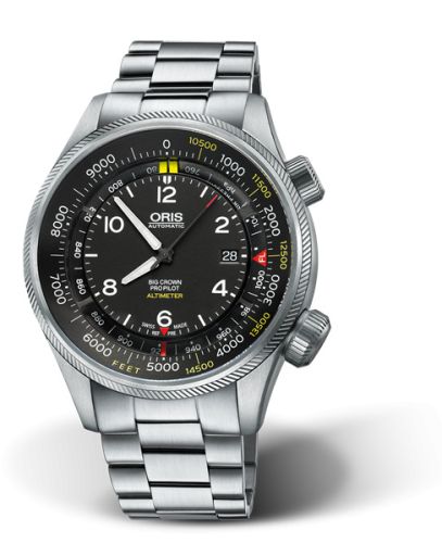Oris Big Crown ProPilot Altimeter Feet / Stainless Steel 01 733 7705 4134-Set 8 23 19