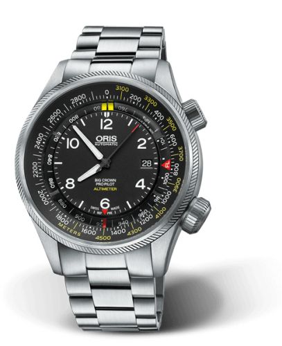 Oris Big Crown ProPilot Altimeter Meter / Bracelet 01 733 7705 4164-Set 8 23 19
