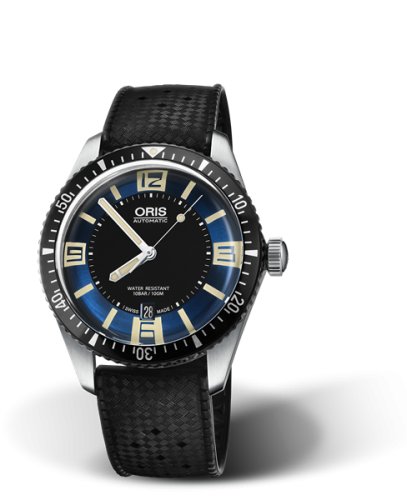 Oris Divers Sixty-Five 40 Stainless Steel / Blue / Rubber 01 733 7707 4035-07 4 20 18