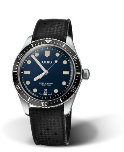 Oris Divers Sixty-Five 40 Stainless Steel / Blue / Rubber 01 733 7707 4055-07 4 20 18