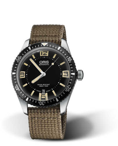 Oris Divers Sixty-Five 40 Stainless Steel / Black / Textile 01 733 7707 4064-07 5 20 22