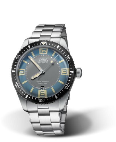 Oris Divers Sixty-Five 40 Stainless Steel / Deauville Blue / Bracelet 01 733 7707 4065-07 8 20 18