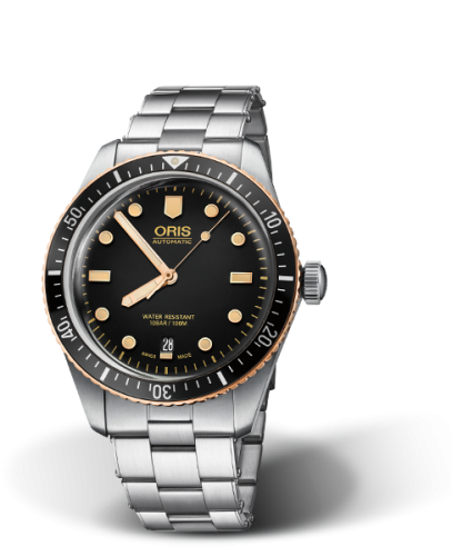Oris Divers Sixty-Five 40 Stainless Steel / Bronze / Black / Bracelet 01 733 7707 4354-07 8 20 18