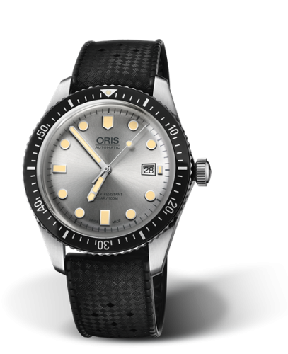 Oris Divers Sixty-Five 42 Stainless Steel / Silver / Rubber 01 733 7720 4051-07 4 21 18