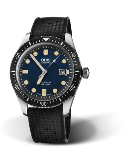 Oris Divers Sixty-Five 42 Stainless Steel / Blue / Rubber 01 733 7720 4055-07 4 21 18