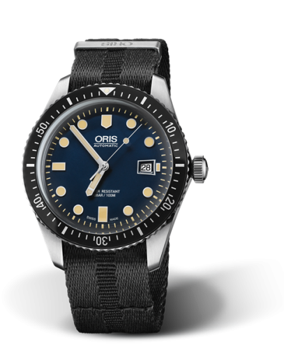 Oris Divers Sixty-Five 42 Stainless Steel / Blue / NATO 01 733 7720 4055-07 5 21 26FC