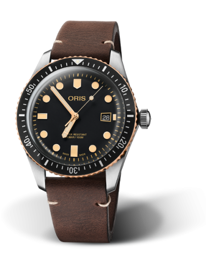 Oris Divers Sixty-Five 42 Stainless Steel / Bronze / Black / Calf 01 733 7720 4354-07 5 21 44