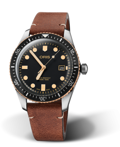 Oris Divers Sixty-Five 42 Stainless Steel / Bronze / Black / Calf 01 733 7720 4354-07 5 21 45