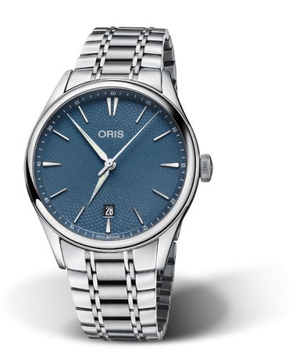 Oris Artelier Date 40 Stainless Steel / Blue / Bracelet 01 733 7721 4055-07 8 21 88