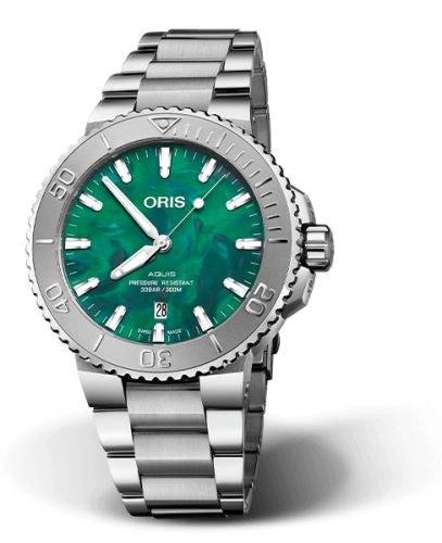 Oris Aquis Date 43.5 Bracenet 01 733 7730 4137-07 8 24 05PEB