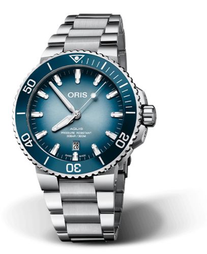Oris Aquis Date 43.5 Lake Baikal Limited Edition 01 733 7730 4175-Set