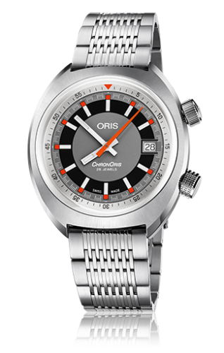 Chronoris Date / Grey / Bracelet 01 733 7737 4053-07 8 19 01