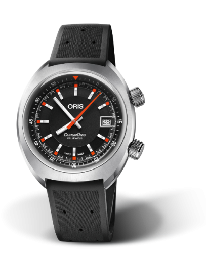 Chronoris Date / Black / Rubber 01 733 7737 4054-07 4 19 01FC
