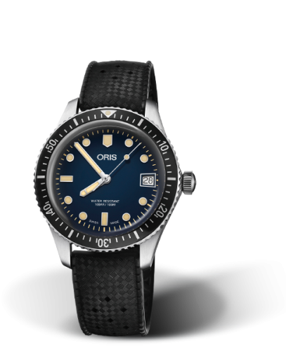 Oris Divers Sixty-Five 36 Stainless Steel / Blue / Rubber 01 733 7747 4055-07 4 17 18