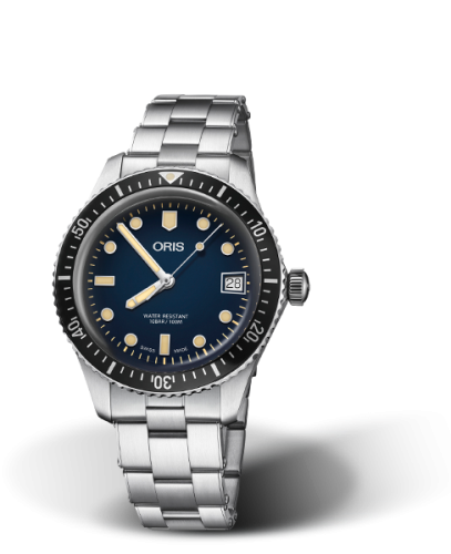 Oris Divers Sixty-Five 36 Stainless Steel / Blue / Bracelet 01 733 7747 4055-07 8 17 18