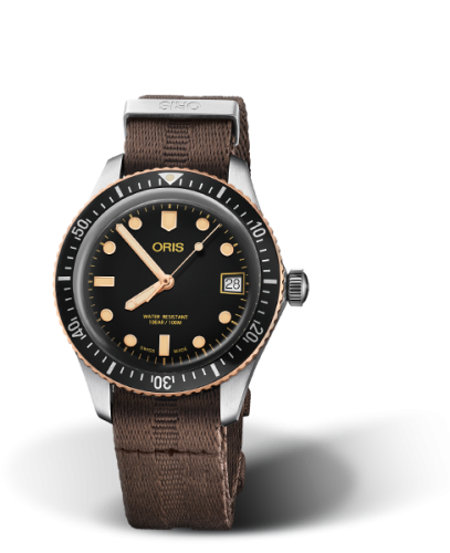 Oris Divers Sixty-Five 36 Stainless Steel / Bronze / Black / NATO 01 733 7747 4354-07 5 17 30