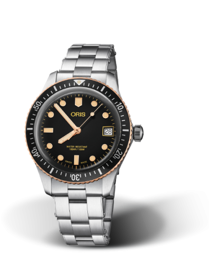 Oris Divers Sixty-Five 36 Stainless Steel / Bronze / Black / Bracelet 01 733 7747 4354-07 8 17 18