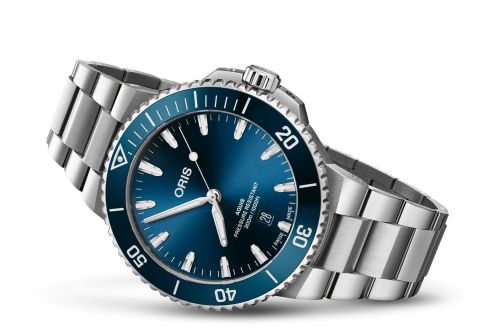 Oris Aquis Date 43.5 Stainless Steel / Blue / Bracelet 01 733 7789 4135-07 8 23 04PEB