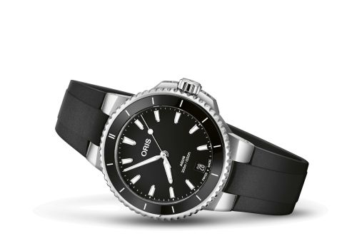 Oris Aquis Date 36.5 Stainless Steel / Black / Rubber 01 733 7792 4154-07 4 19 64FC