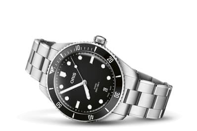 Oris Divers Sixty-Five 39 Stainless Steel / Black / Bracelet 01 733 7795 4054-Set