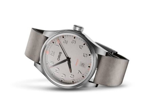 Oris Big Crown ProPilot Date Stainless Steel / Chalk / Strap 01 733 7805 4163-07 6 20 15LC