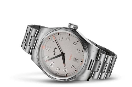 Oris Big Crown ProPilot Date Stainless Steel / Chalk / Bracelet 01 733 7805 4163-07 8 20 04LC