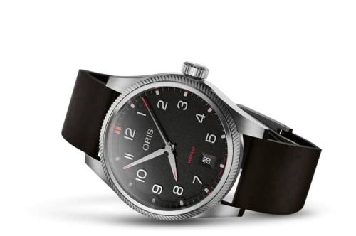 Oris Big Crown ProPilot Date Stainless Steel / Black / Strap 01 733 7805 4164-07 6 20 14LC