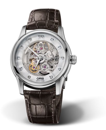 Oris Artelier Skeleton 40.5 Diamonds 01 734 7670 4019-07 1 21 73FC