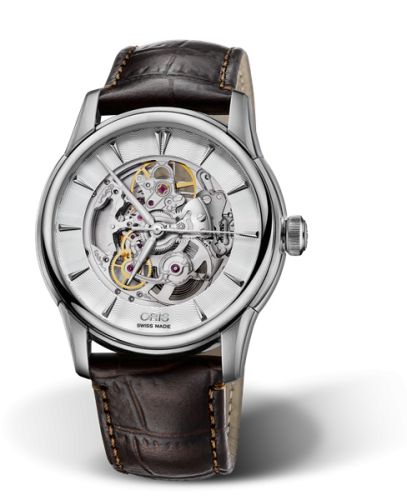 Oris Artelier Skeleton 40 Stainless Steel 01 734 7670 4051-07 1 21 73FC