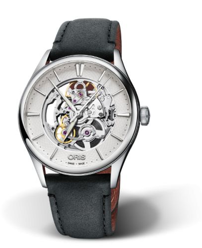 Oris Artelier Skeleton 40 Stainless Steel 01 734 7721 4051-07 5 21 34FC